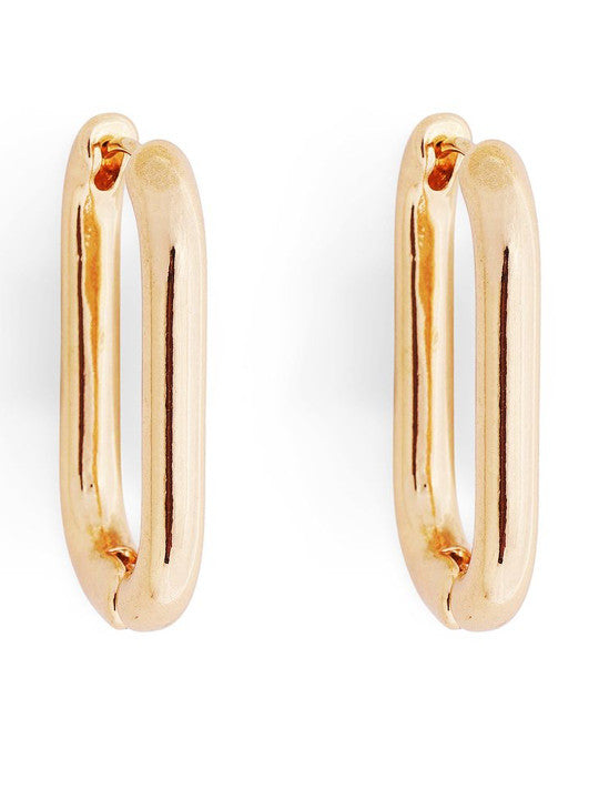 Ishin Gold Colour Gold Plated Drop Earring