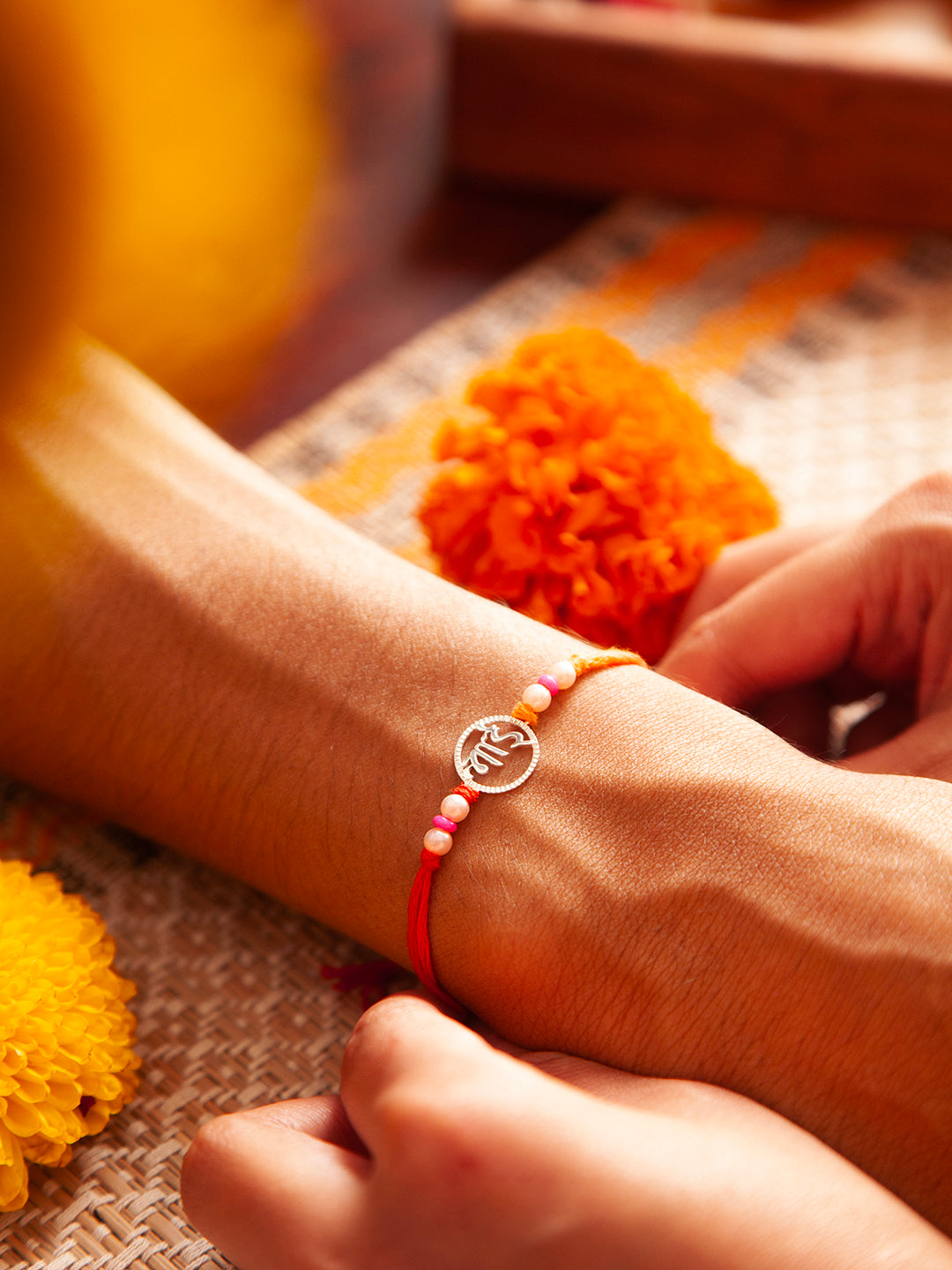 925 Silver Plated Rakhi