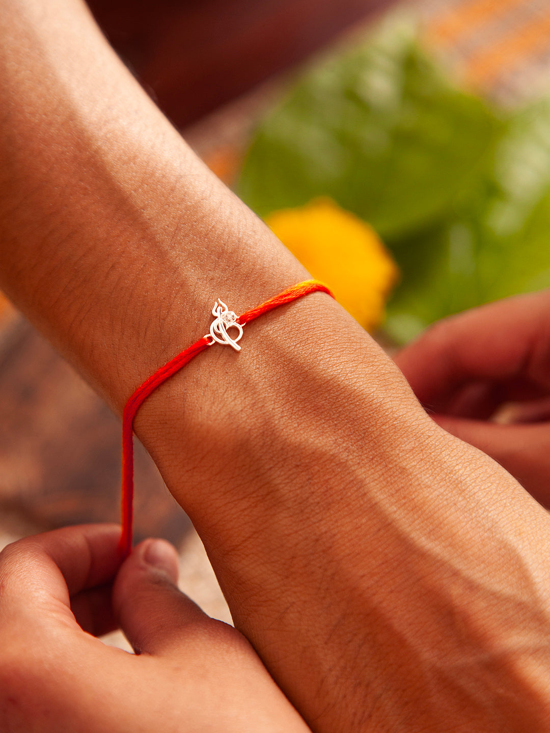 925 Silver Plated Rakhi