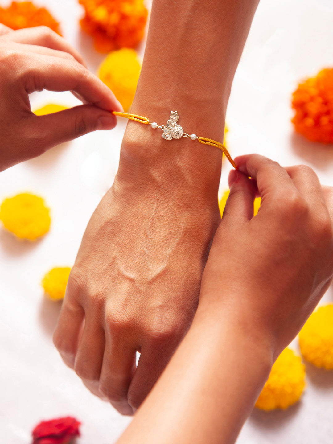 925 Silver Plated Rakhi