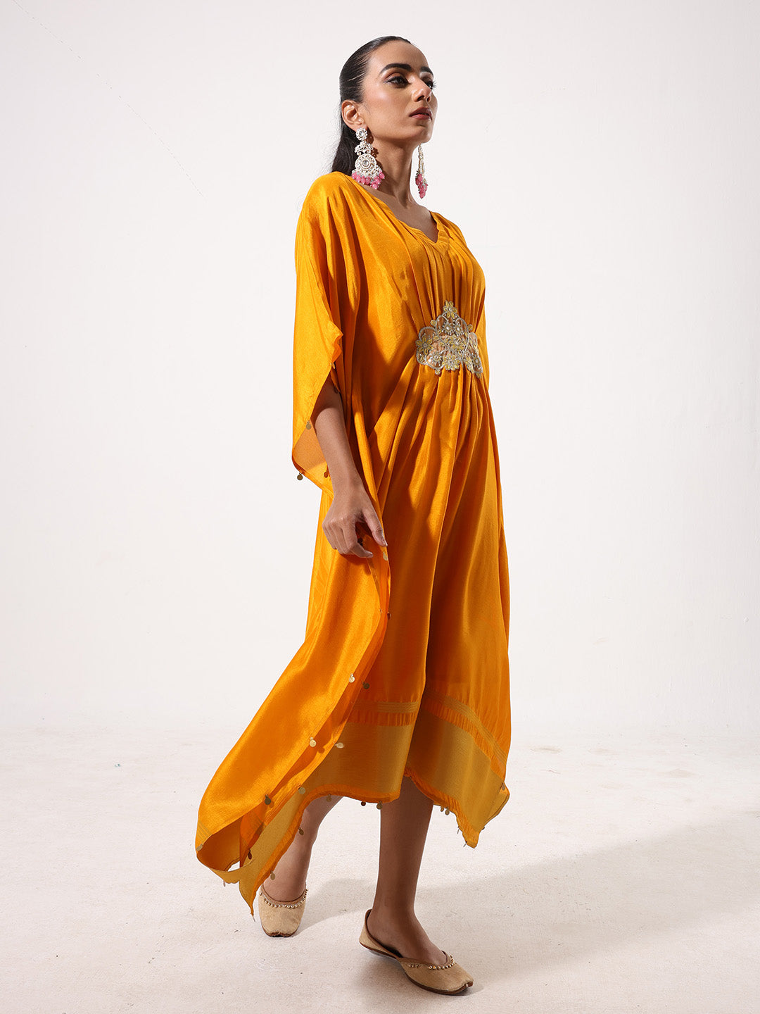 Comfy Yellow  Relaxed Dresses