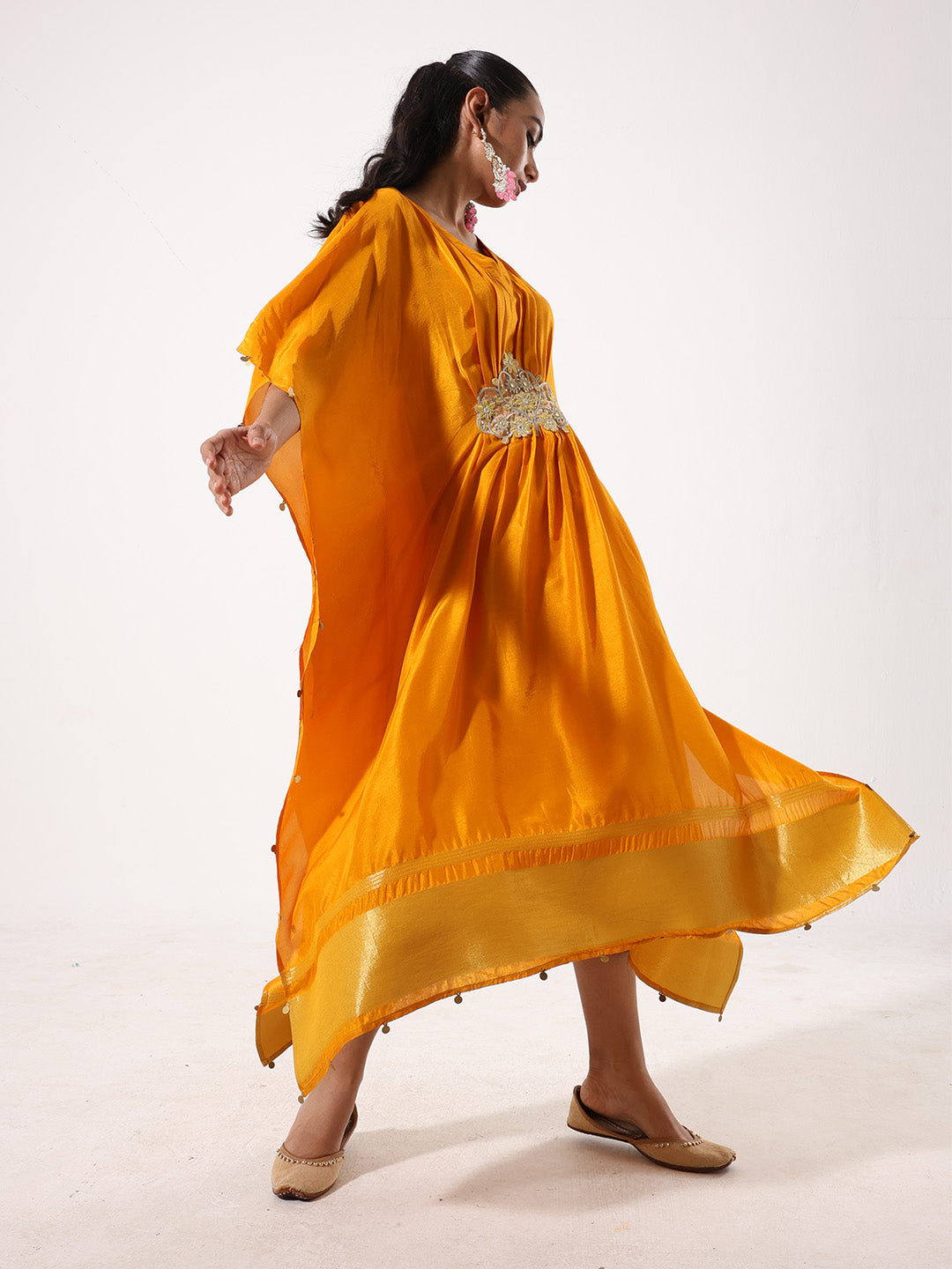 Comfy Yellow  Relaxed Dresses