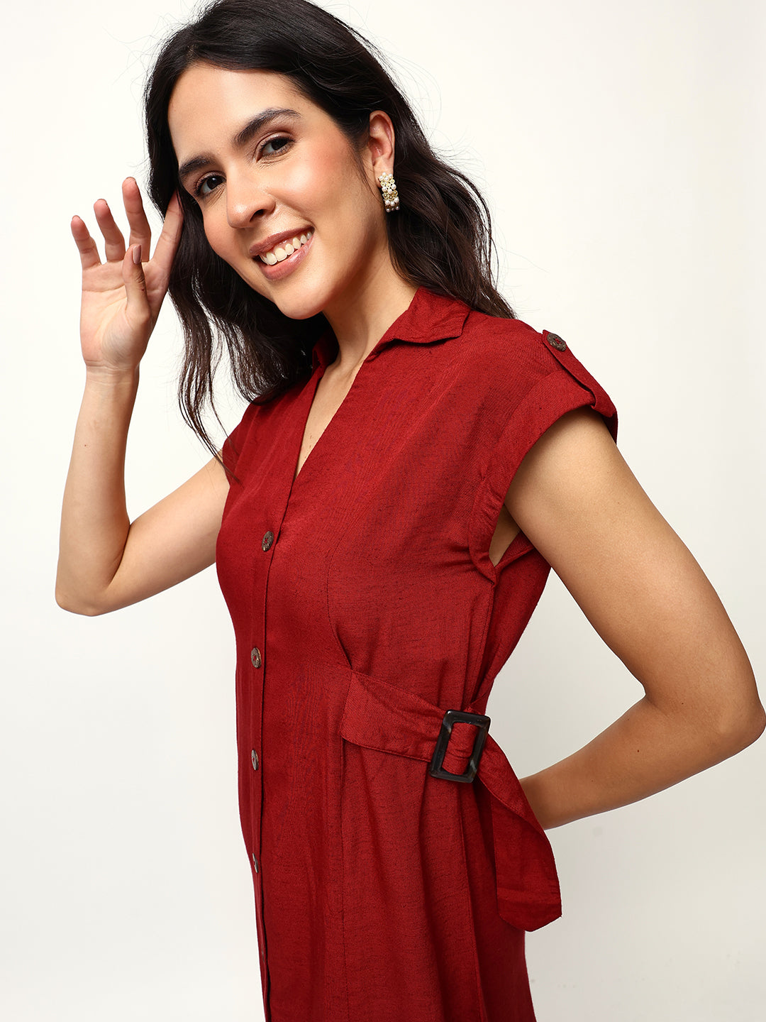 Comfy Rust   Straight Dresses