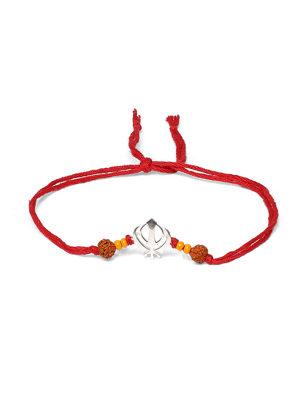 925 Silver Silver Plated Rakhi