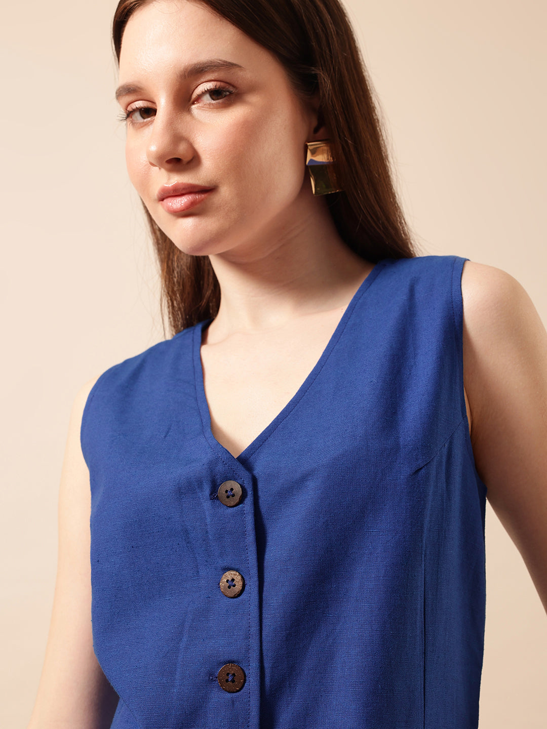 Comfy Royal Blue Straight Co-Ords