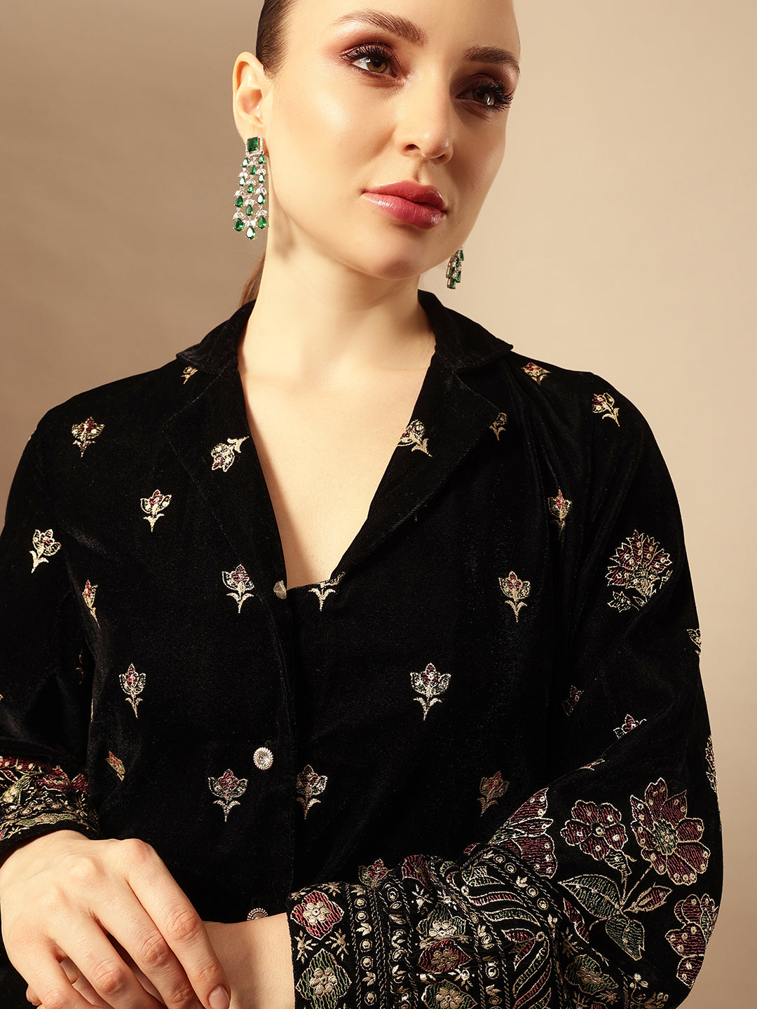 Rich Black Regular Co-ords