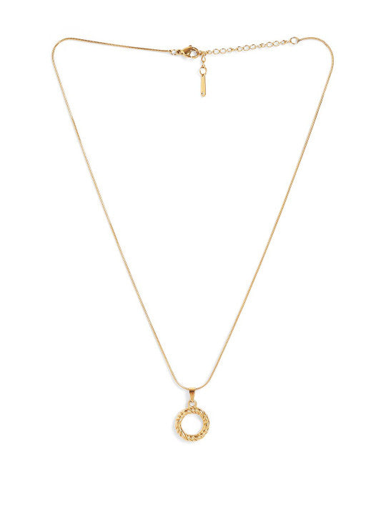 Ishin Gold  Colour Gold Plated Chain