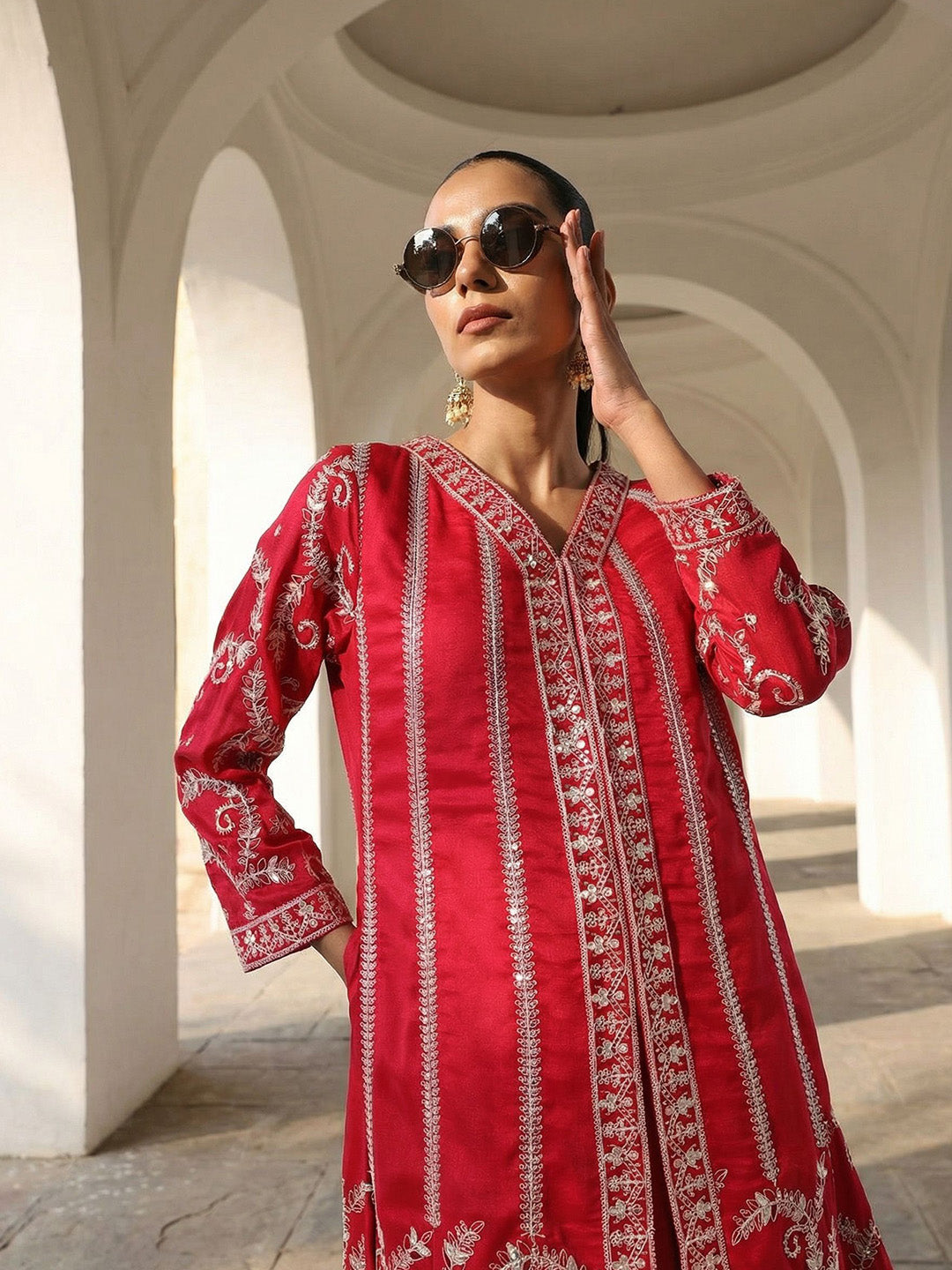 Rich Red A Line Dresses