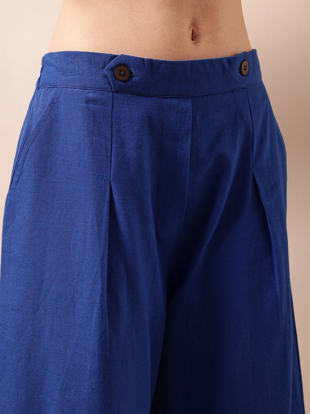 Comfy Royal Blue Straight Co-Ords
