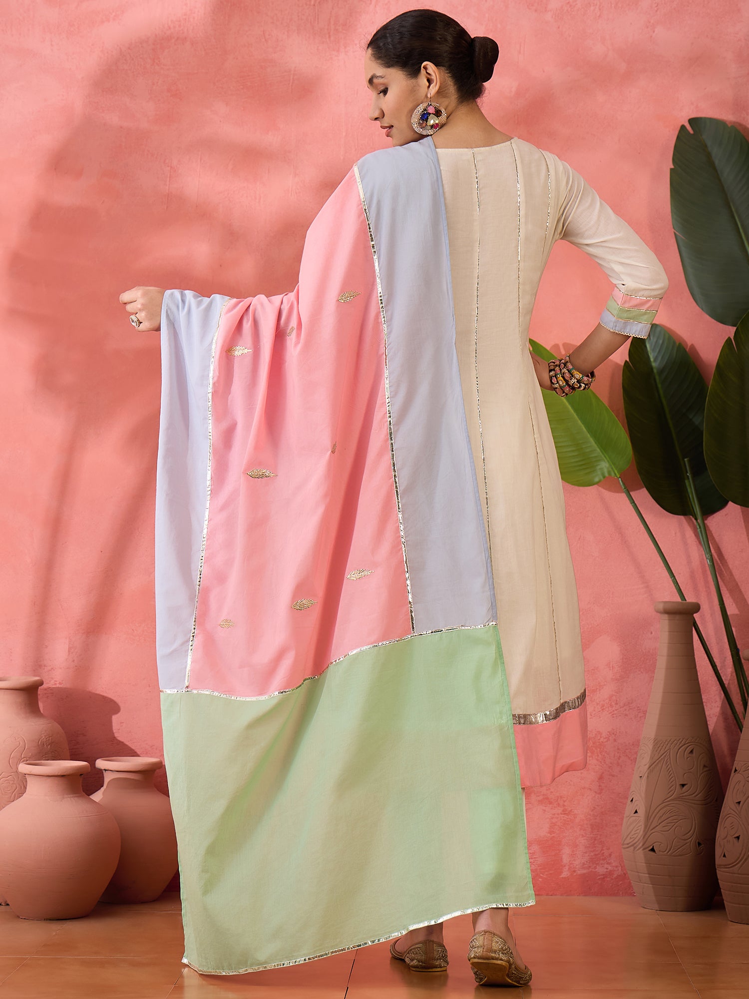 Comfy Embroidered Pure Cotton Kurta Sets