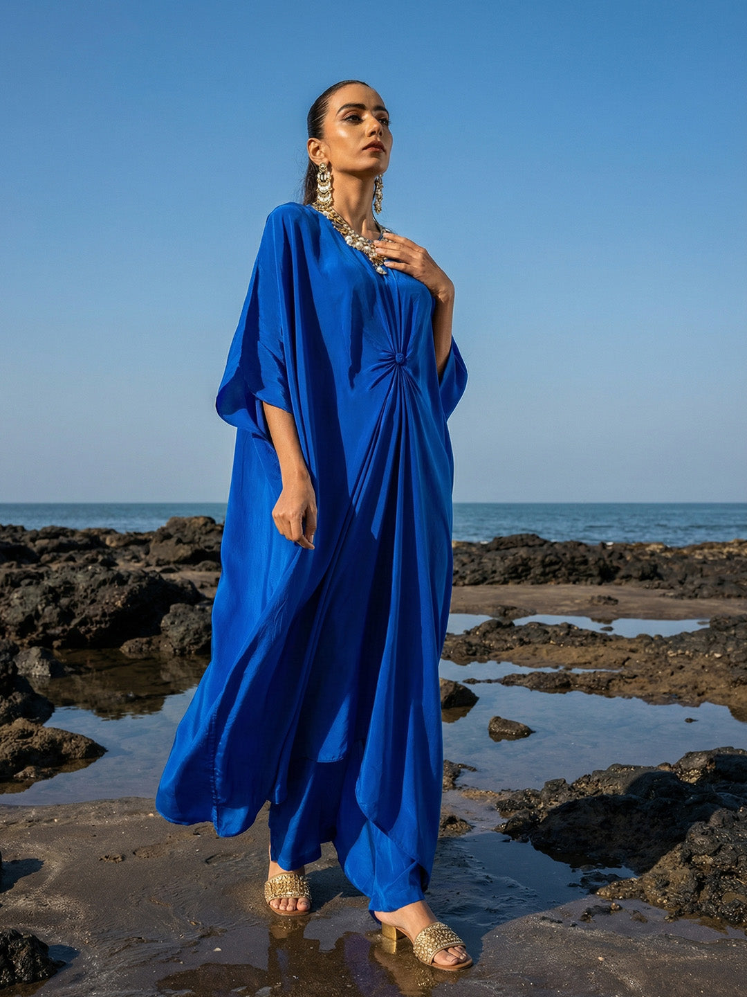 Rich Blue  Relaxed Fit Co-ords