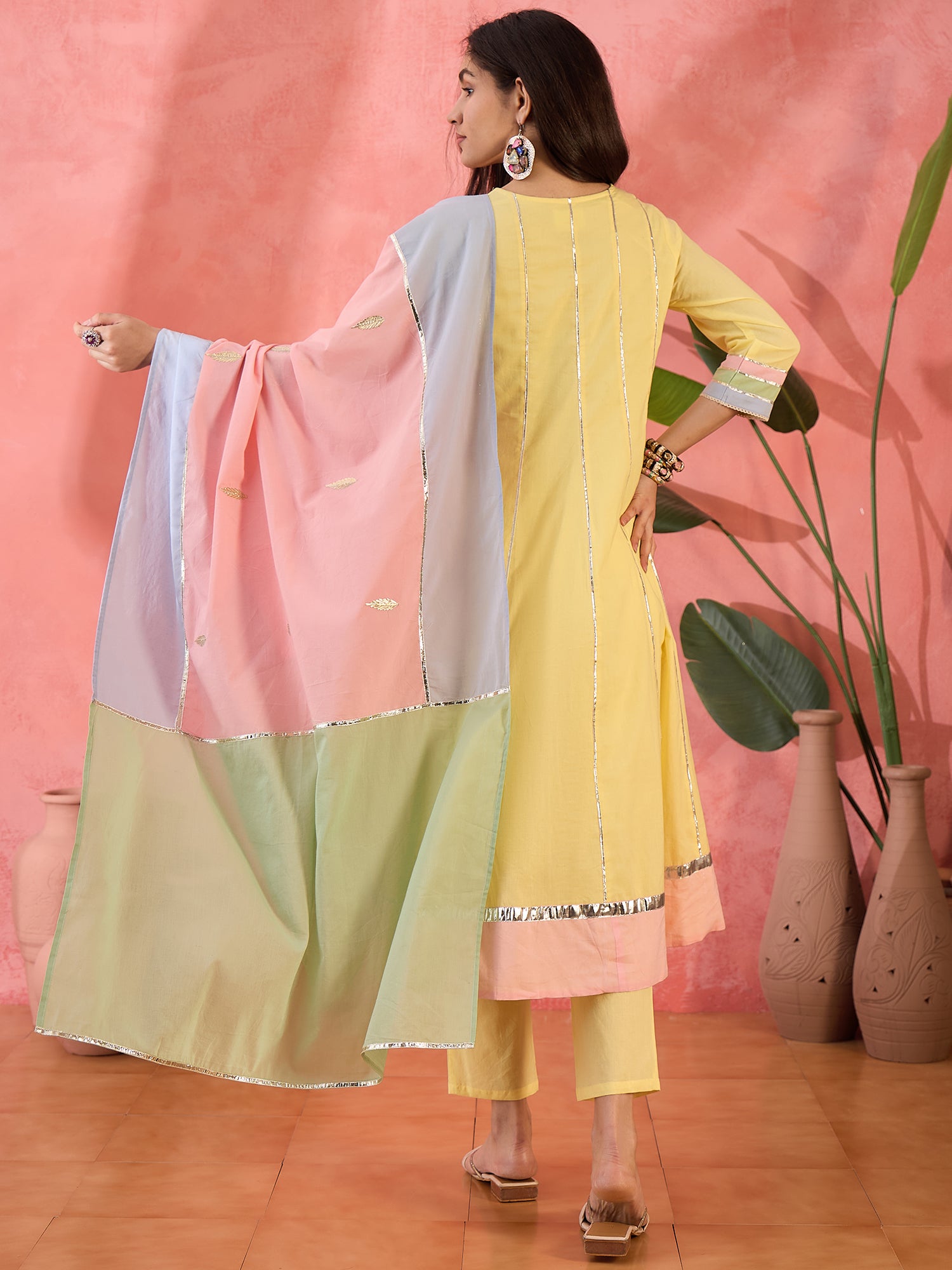 Comfy Embroidered Pure Cotton Kurta Sets