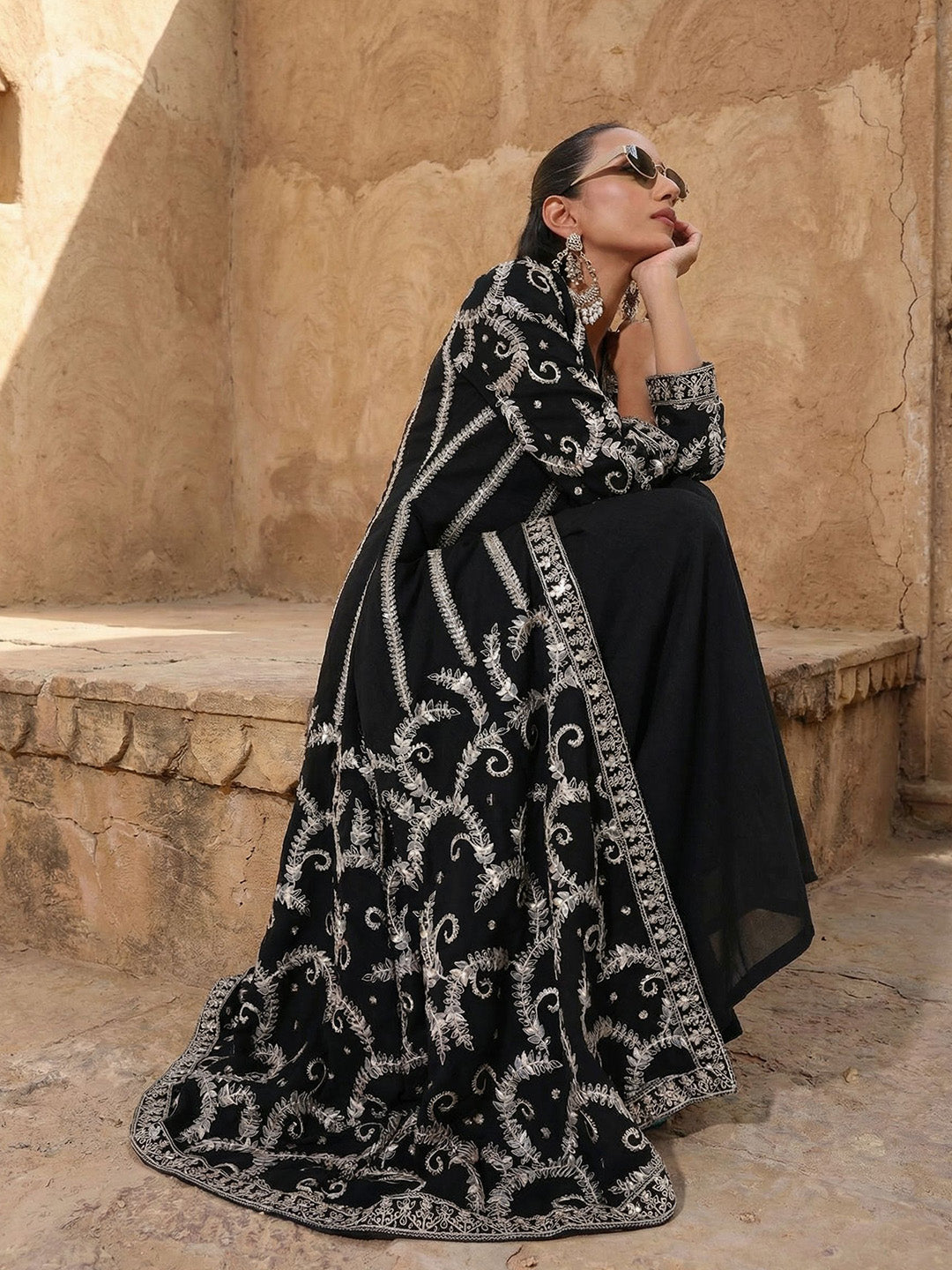 Rich Black A Line Dresses