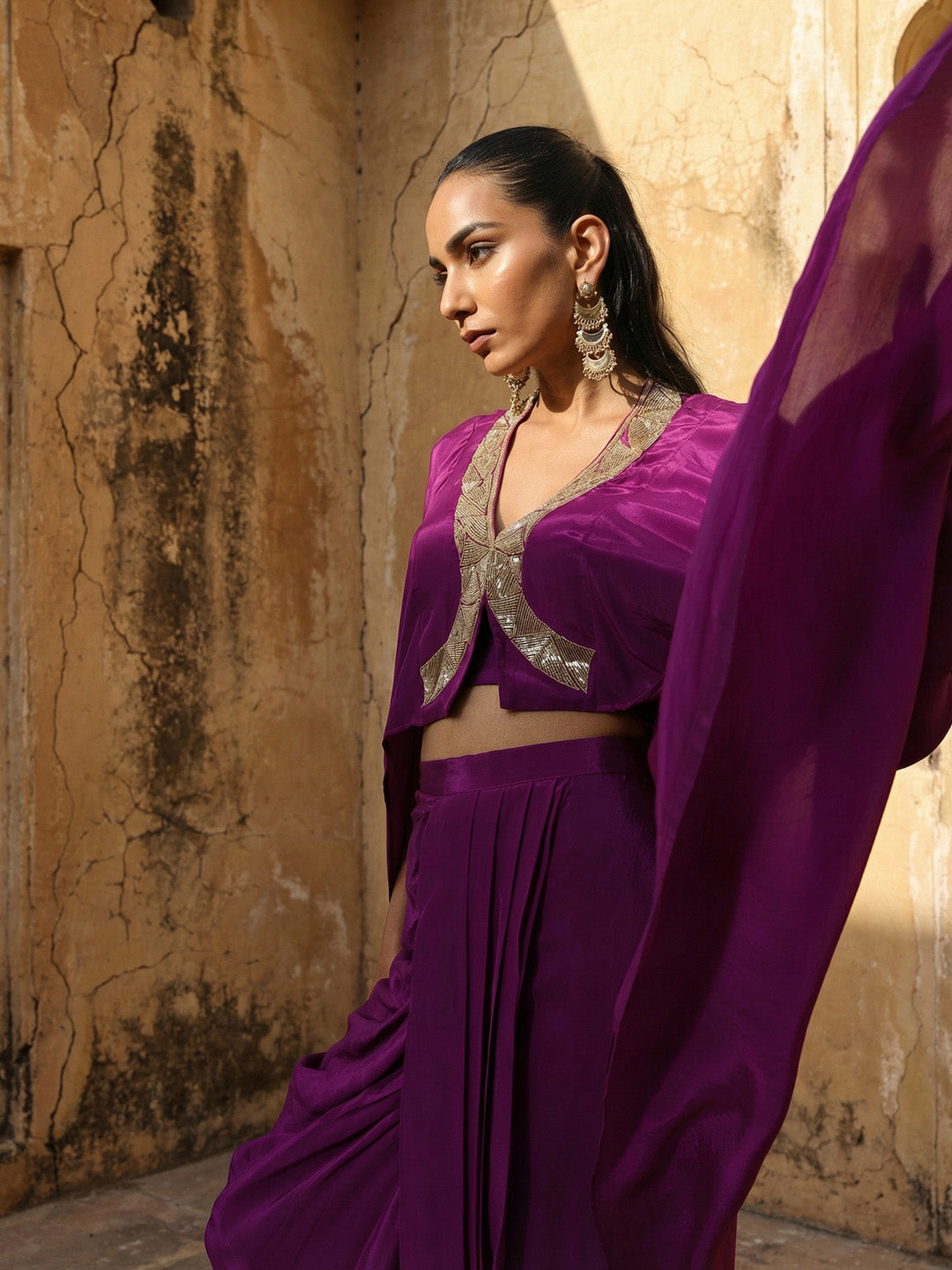 Rich Wine  Relaxed Fit Co-ords