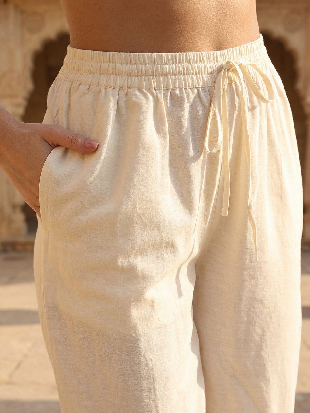 Rich Off white Embroidered A- Line Kurta sets