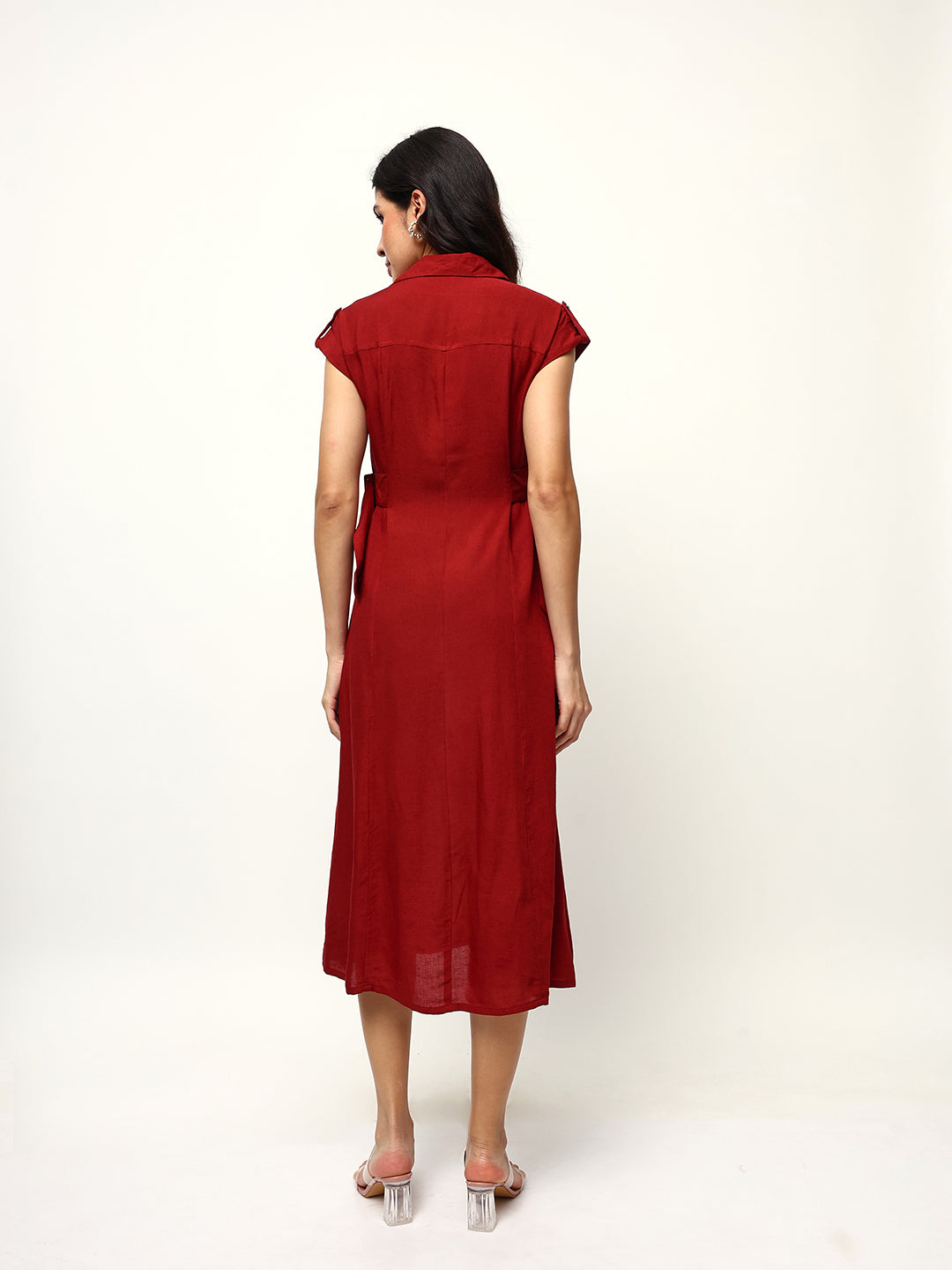 Comfy Rust   Straight Dresses