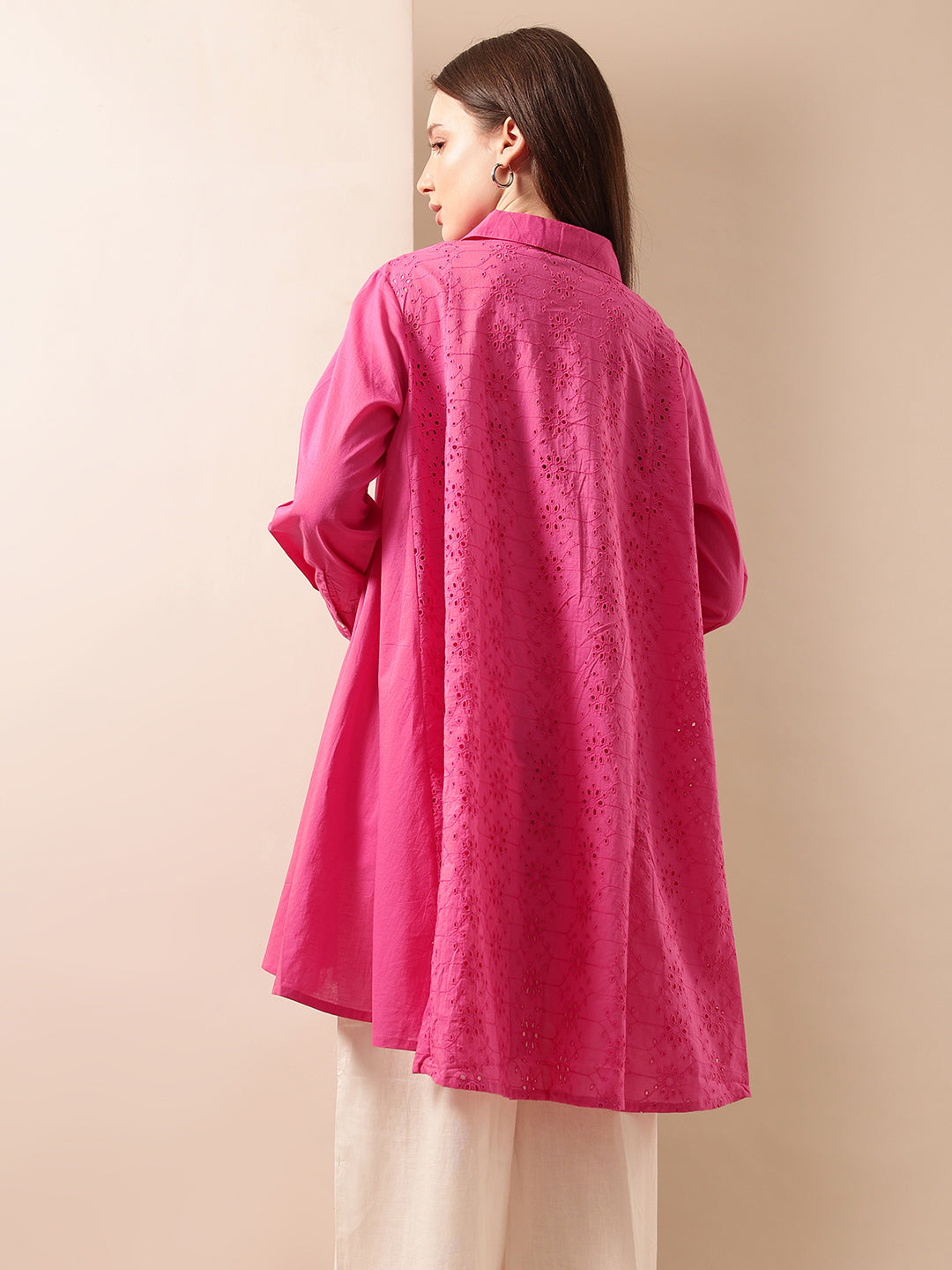 Graceful Natural A Line Tops