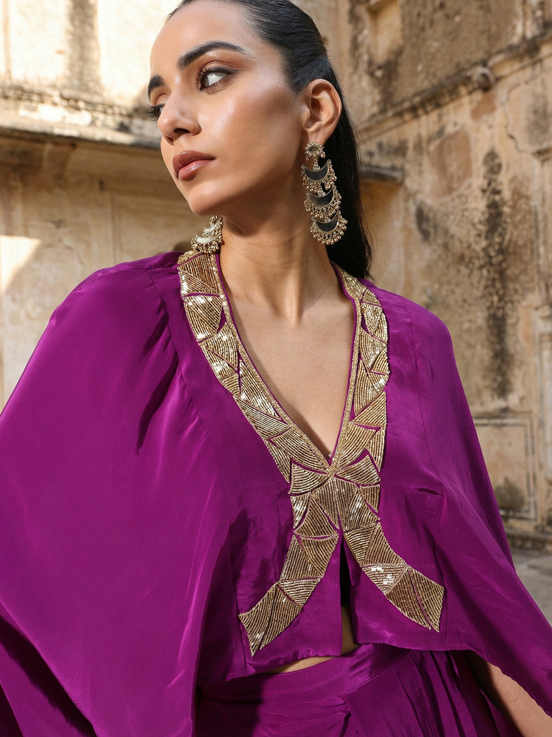 Rich Wine  Relaxed Fit Co-ords