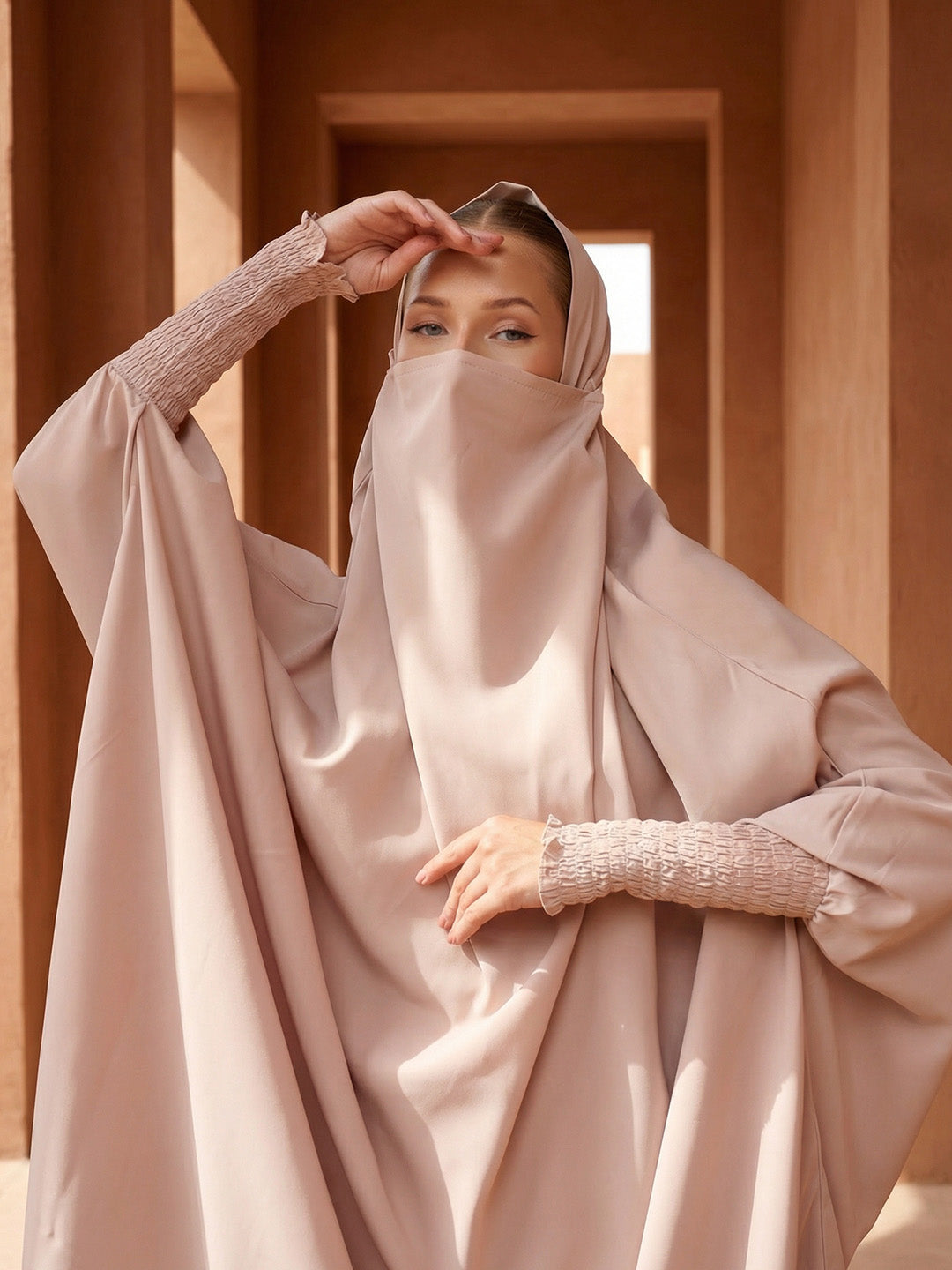 Rich Cream Relaxed Abaya