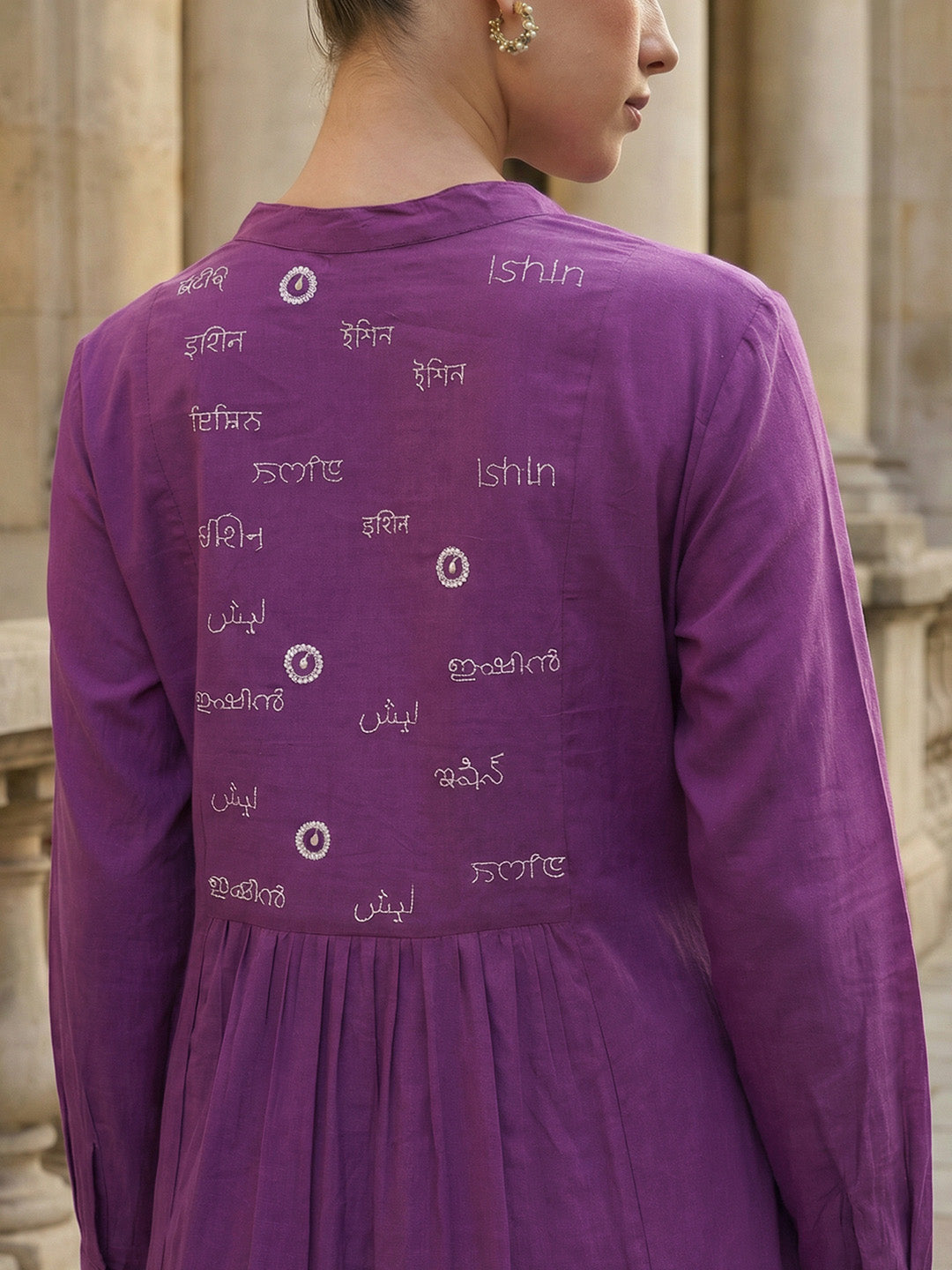 Comfy Purple Straight Kurta sets