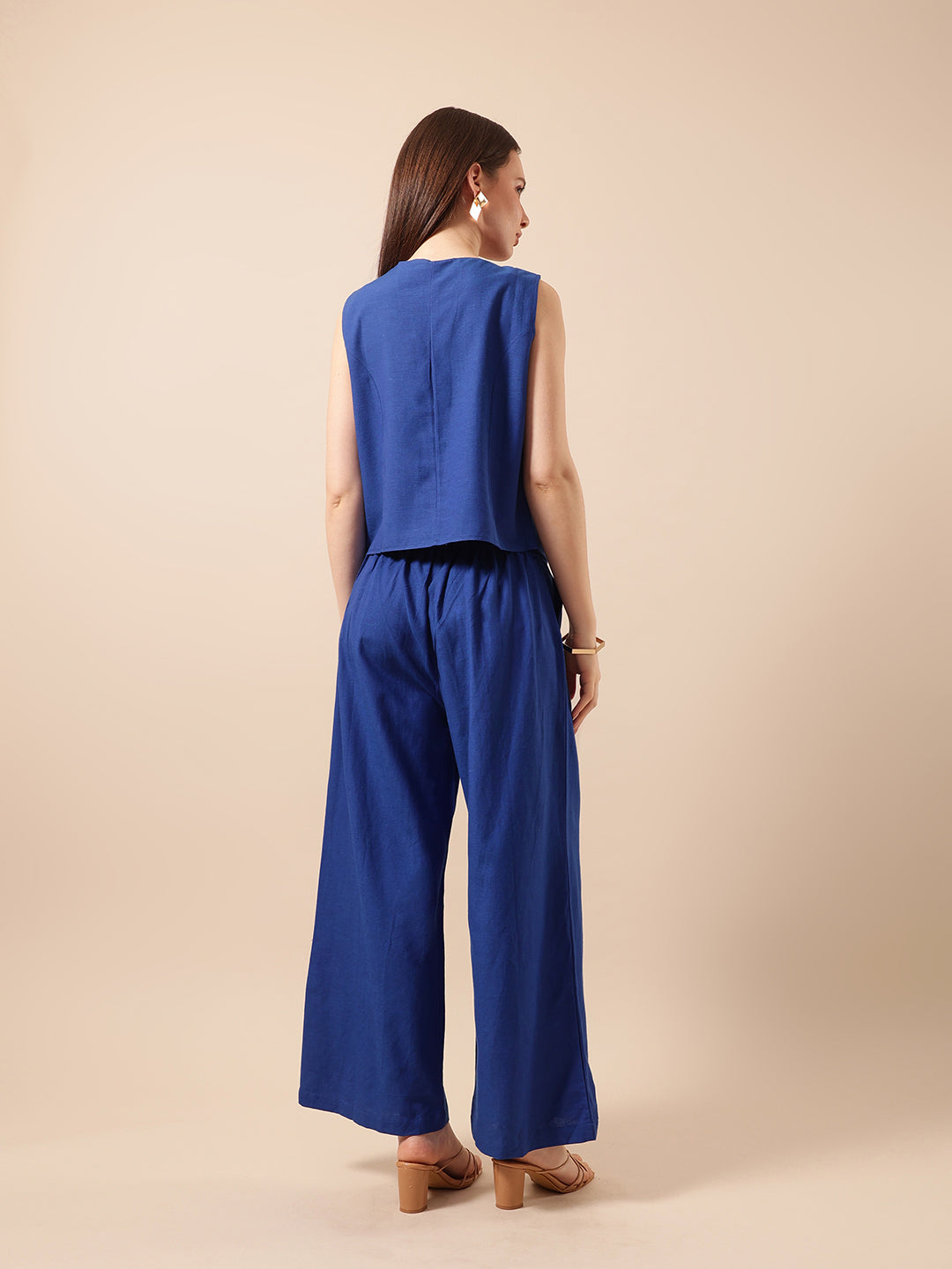 Comfy Royal Blue Straight Co-Ords