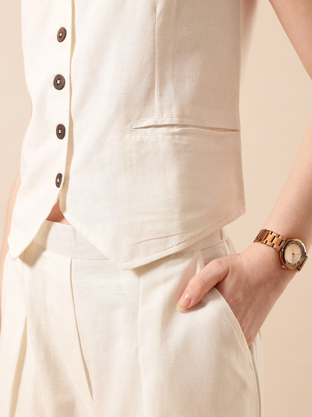 Comfy Natural Straight Co-Ords