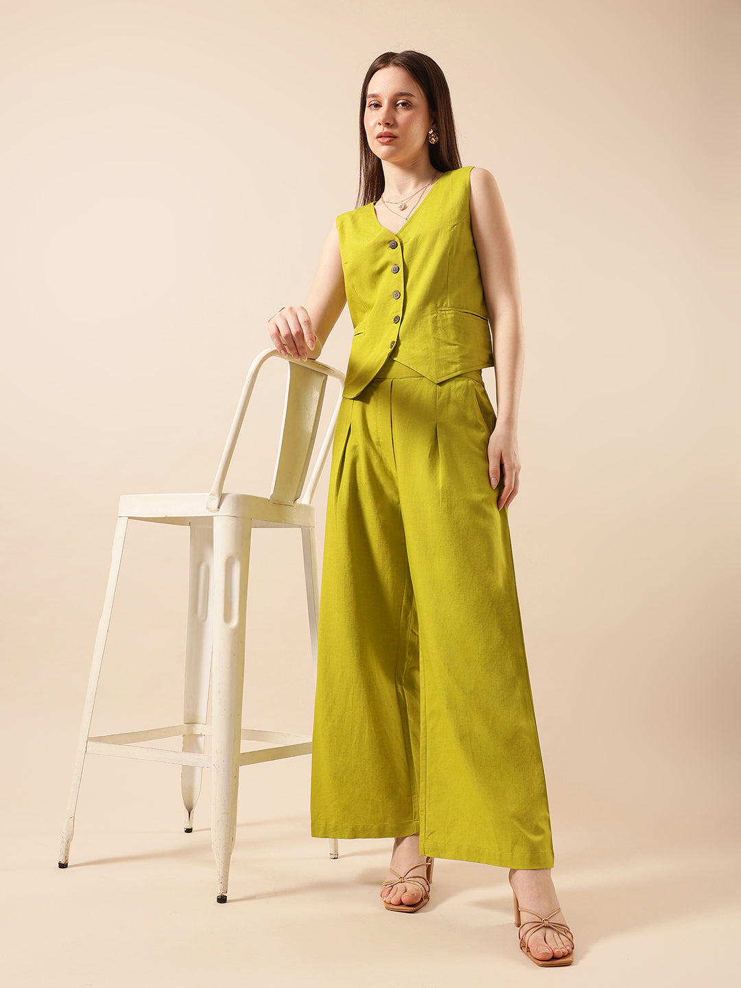 Comfy Avacado Straight Co-Ords