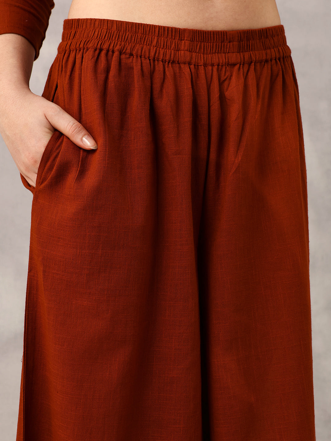 Rust Tailored Workwear Blazer with Trouser