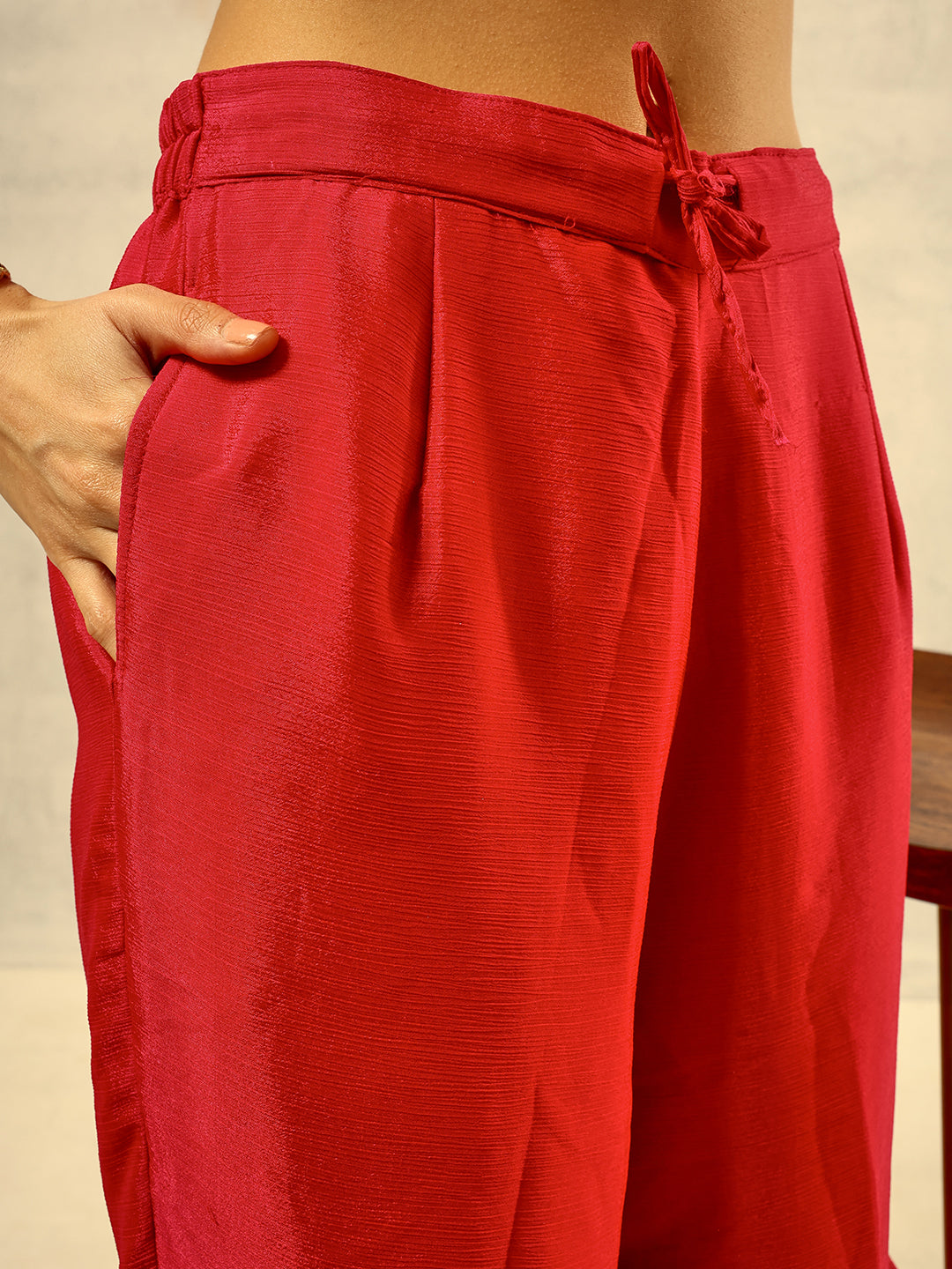 Ishin Purple Cording & Zari Embroidered  Festive Kurta with Sharara & Embellished Dupatta