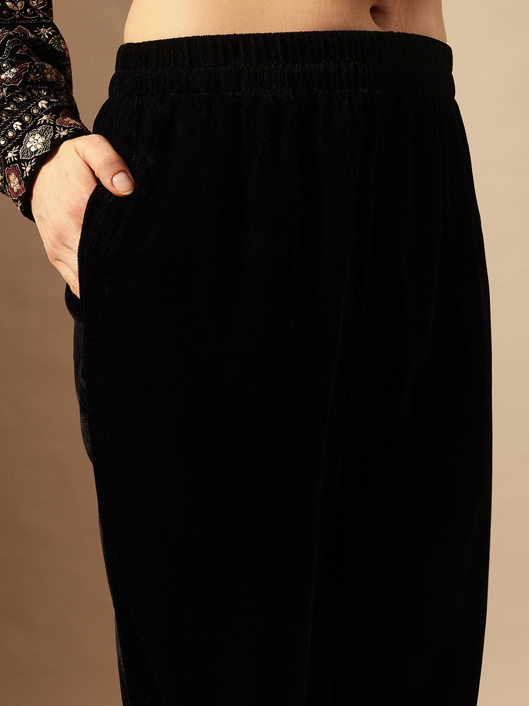 Rich Black Regular Co-ords