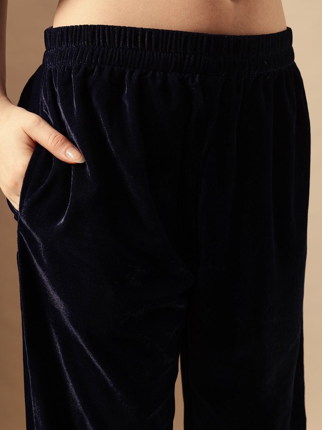 Rich Navy  Kaftan Set Co-ords