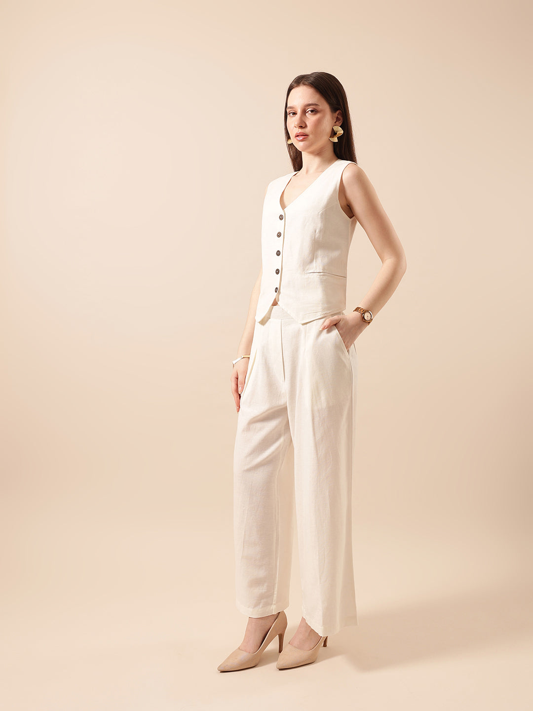 Comfy Natural Straight Co-Ords