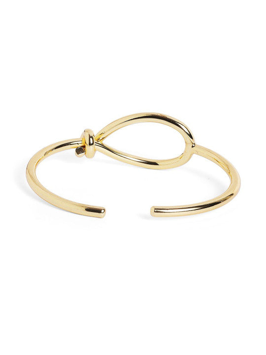 Ishin White Colour Gold Plated Artificial Stones And Beads Armlet