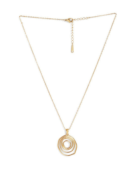 Ishin Gold  Colour Gold Plated Chain