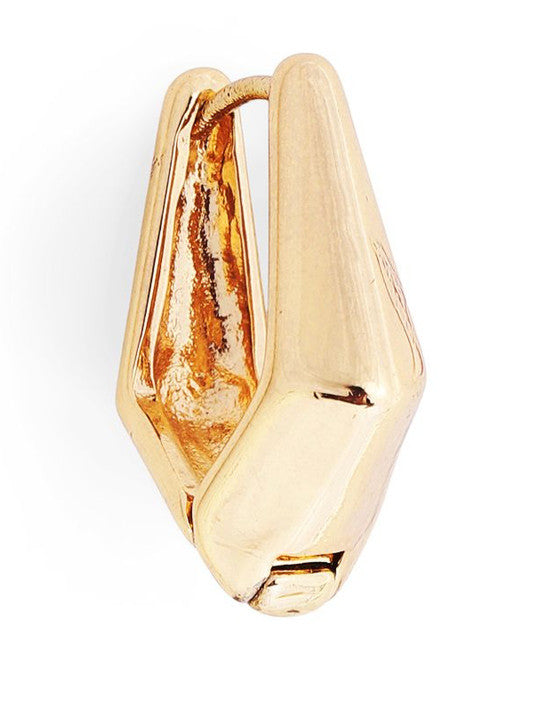 Ishin Gold Colour Gold Plated Stud Earring