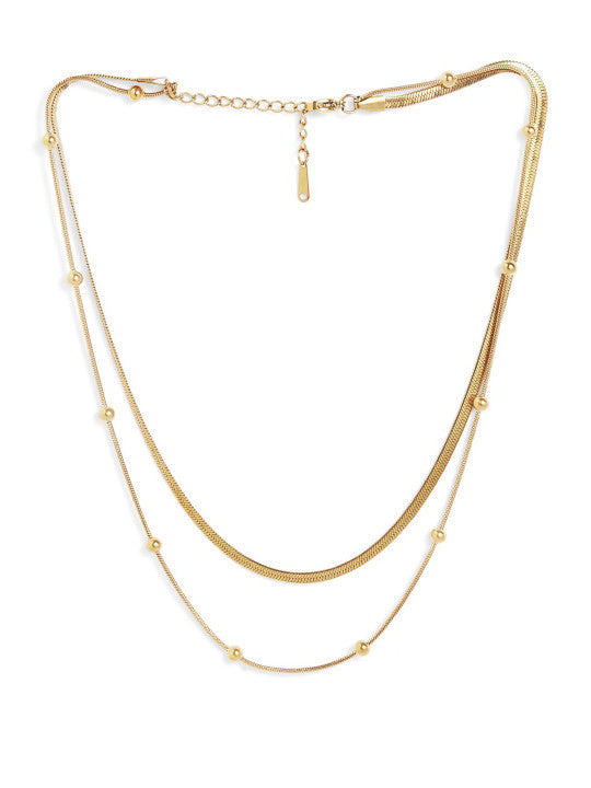 Ishin Gold  Colour Gold Plated Chain