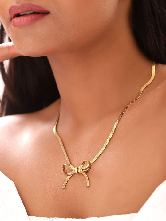 Ishin Gold  Colour Gold Plated Chain