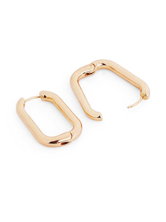Ishin Gold Colour Gold Plated Drop Earring
