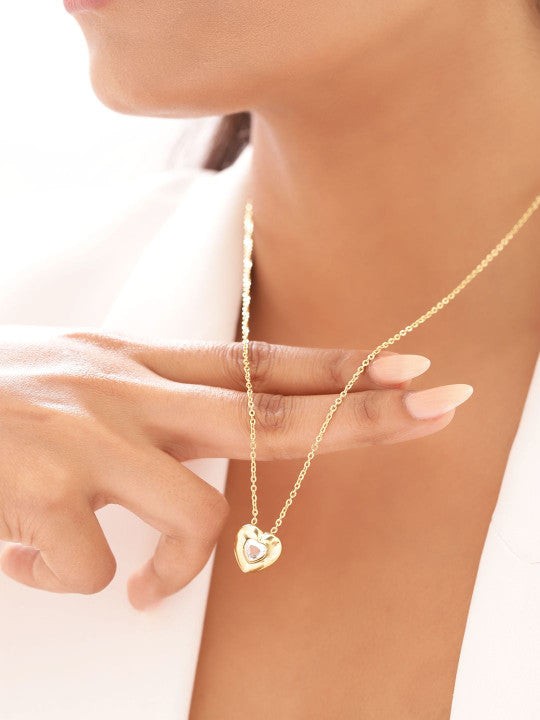 Ishin Gold  Colour Gold Plated Artificial Stones And Beads Chain