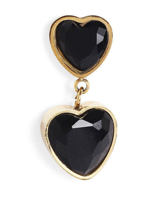 Ishin Gold Colour Gold Plated Stud Earring