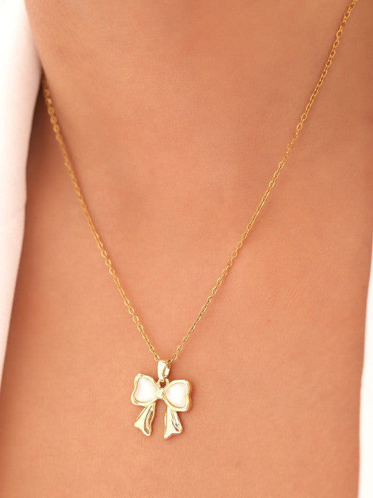 Ishin Gold  Colour Gold Plated Artificial Stones And Beads Chain