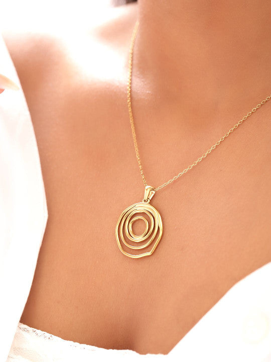 Ishin Gold  Colour Gold Plated Chain