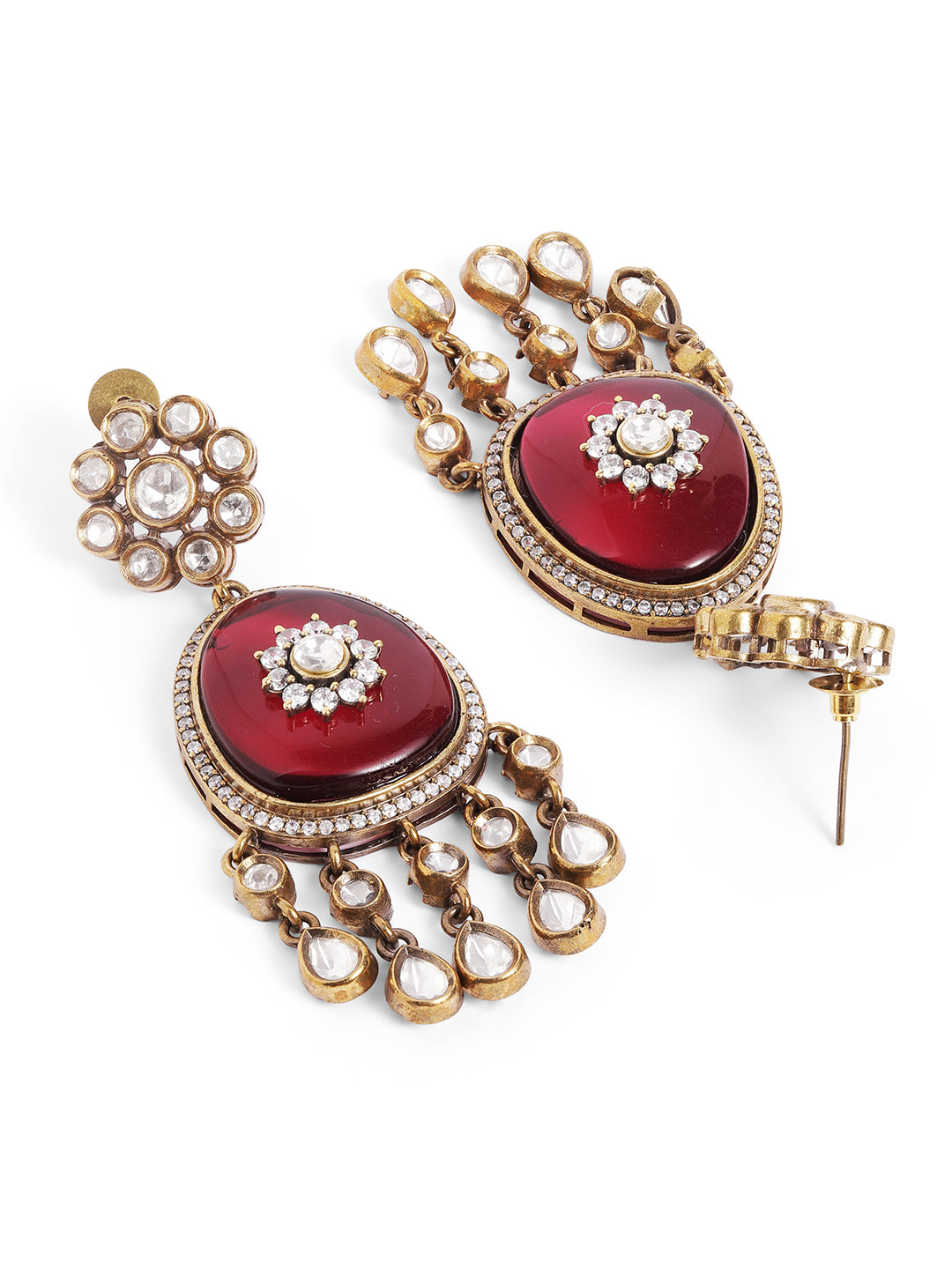 Ishin Green  Colour Gold Plated Jewellery set