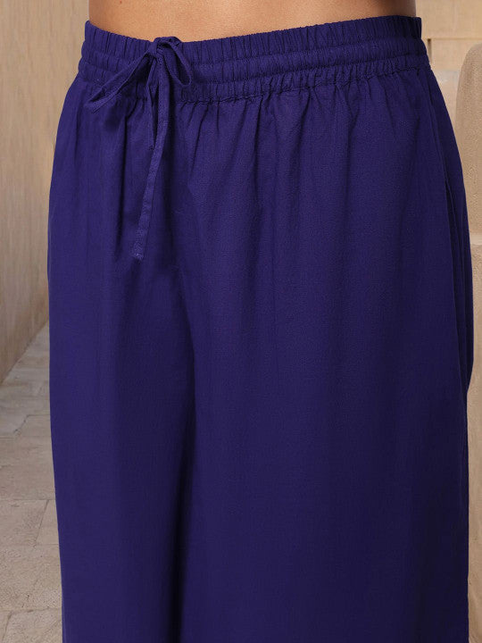 Comfy Purple Pratidin Printed Kurta sets