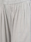 Ishin Women's Silk Grey Gota Patti Embroidered A-Line Kurta Sharara Dupatta Set