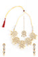 Ishin Women's Gold Plated Pearl Choker Jewellery Set