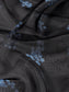 Ishin Women's Organza Black Printed Saree With Blouse Piece