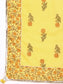 Ishin Women's Yellow Zari Embroidered A-Line Kurta with Sharara & Dupatta