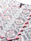 Ishin Women's Grey Yoke Embroidered A-Line Kurta with Trouser & Dupatta
