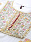 Ishin Women's Cotton White Embroidered A-Line Kurta Trouser Dupatta Set